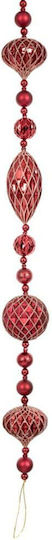 Iliadis Christmas Garland Burgundy 1pc
