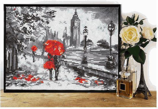 Diamond Dotz Splash of Red Canvas Diamond Painting Kit 40x30cm SD5.405