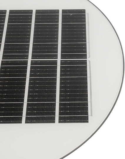 GloboStar Street Solar Light 25W 2000lm Cold White 6000K with Motion Sensor and Photocell IP65 50cmx50cmx19cmcm