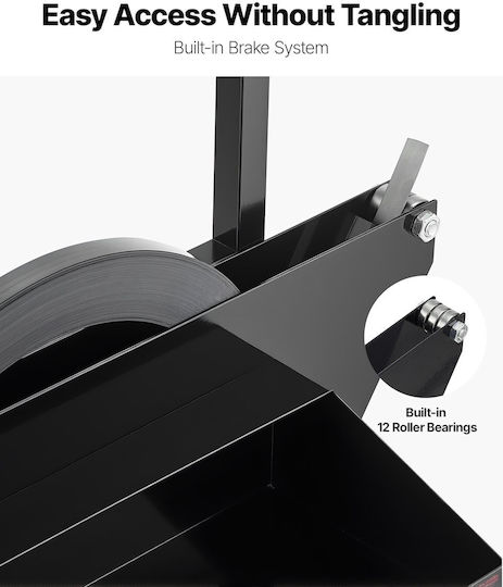 Vevor Steel Strap Packaging Carton 600 Mm Diameter Outer Roller Bzkzckzcgdwnls6ch001v0