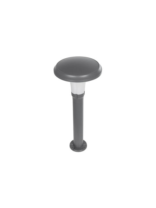 GloboStar Outdoor Small Post Floor Lamp IP65 For E27 Bulb Gray