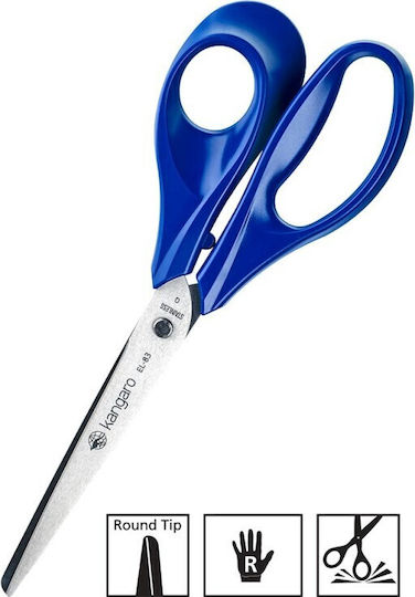Large Scissors Ergonomic Handle El-83 21cm Kangaro 8901057501187