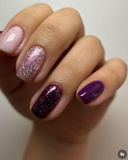 Zoya Holographic Top Coat Long Lasting Quick Dry Pink Opal 15ml