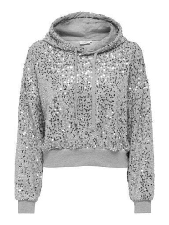 Women's Sweatshirt Hooded Gray