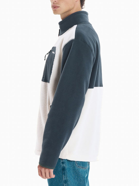 Men's Cardigan White