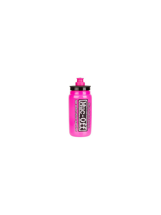 Muc-Off Παγούρι Πλαστικό Ποδηλάτου 550ml Ροζ