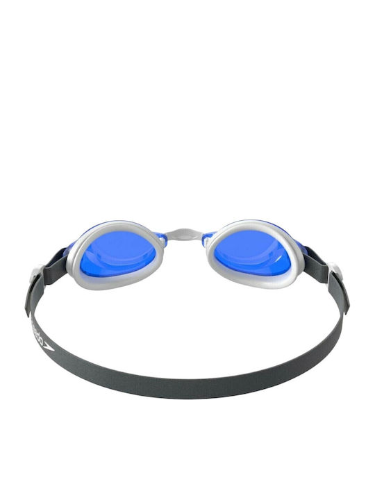 Speedo Schwimmbrille Erwachsene mit Antibeschlaggläsern Blau