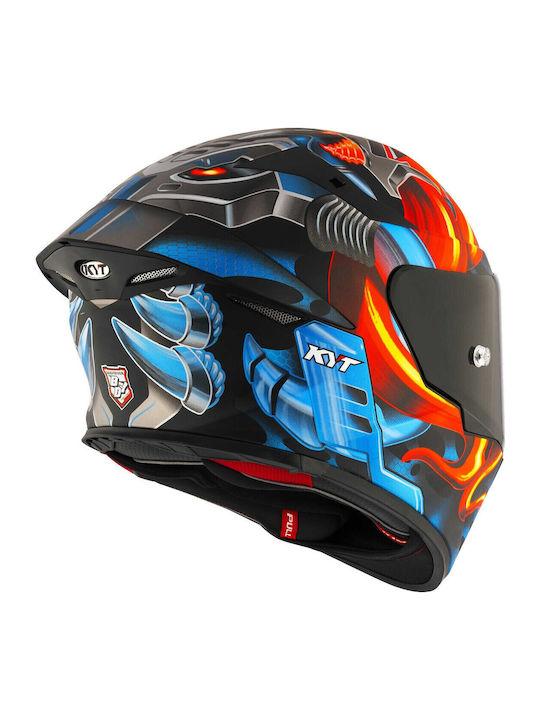 KYT TT-Revo Magnet Mat Каска за мотор Full Face ECE 22.06 1500 гр