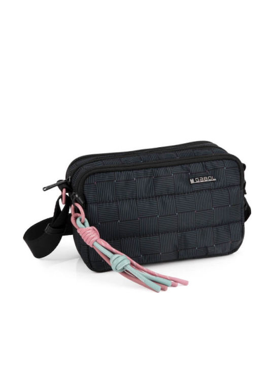 Hanae Damen Handtasche Schulter Schwarz