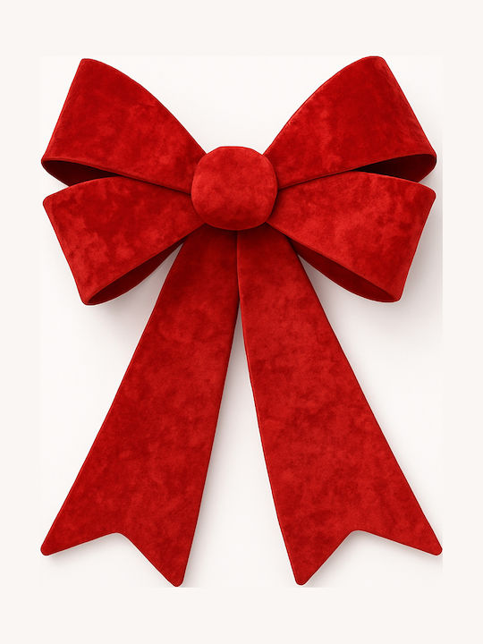 Bakaji Bakaji Christmas Door Wreath 45x60cm Red Door Decoration Christmas