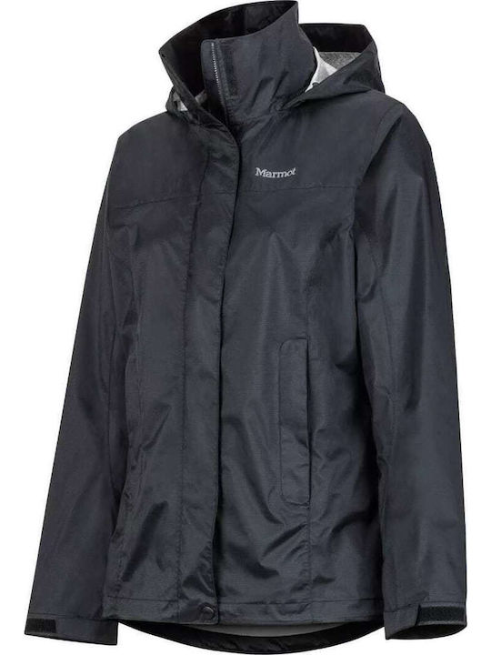 Winter Jacke Hardshell Wasserdicht und Winddicht Black