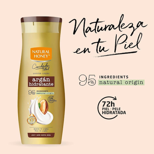 Natural Honey Feuchtigkeitsspendende Körperlotion mit Sheabutter für trockene Haut 330ml