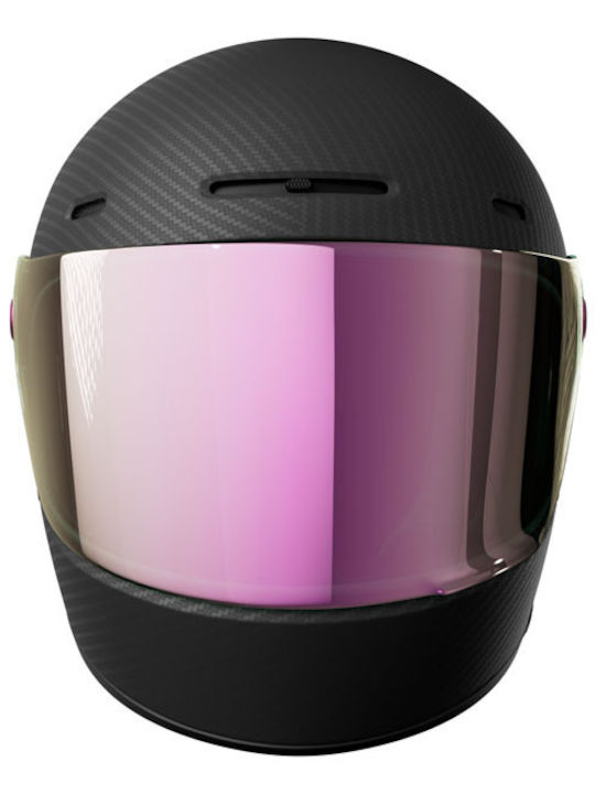 John Doe JD/ONE Frozen Carbon Motorcycle Helmet Full Face ECE 22.06