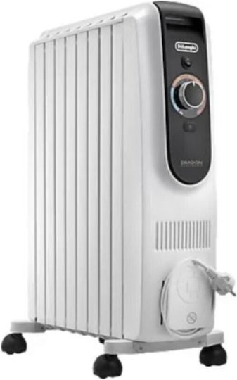 De'Longhi Oil Filled Radiator with 8 Fins 2000W