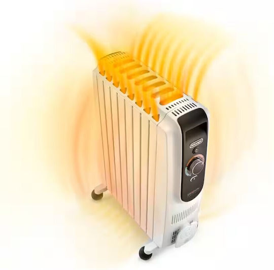 De'Longhi Oil Filled Radiator with 8 Fins 2000W