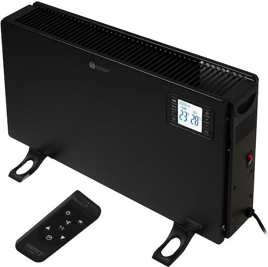 Camry Convector Heater Floor 2000W with Electronic Thermostat 60.5x37.5cm Black