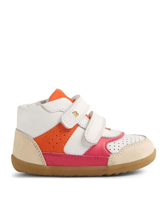 Kinder Sneaker Hoch mit Bügel- und Schleifenverschluss Mehrfarbige