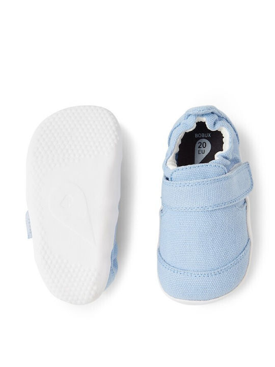 Παιδικά Sneakers Ανατομικά με Σκρατς Γαλάζια