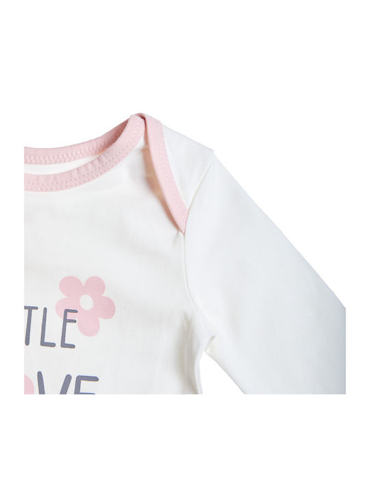 Tender Comforts Set Body pentru Bebeluși Mânecă lungă Multicolor 3buc