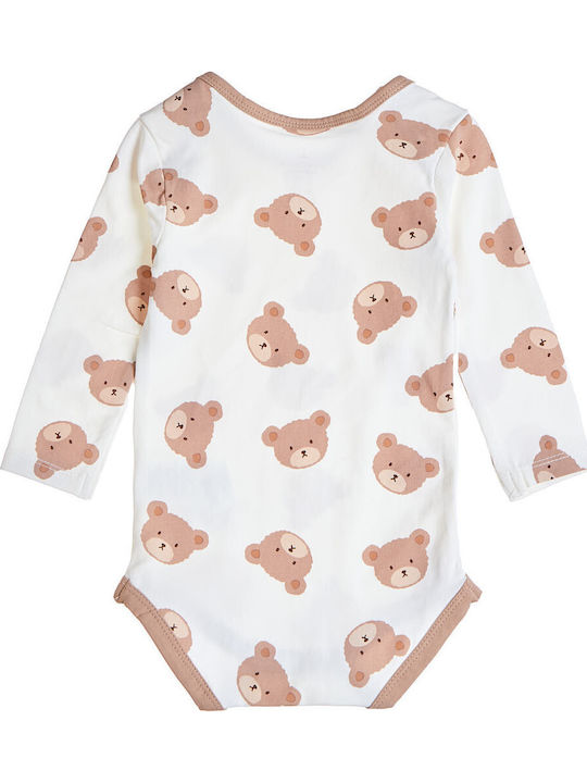 Tender Comforts Baby Bodysuit Set Long-Sleeved Multicolour 3pcs
