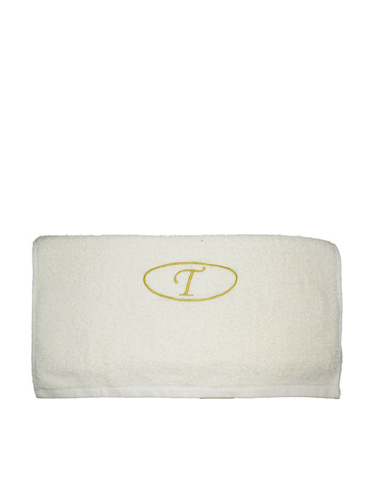 Viopros Pânză de față Monogramă G 50x100cm. Ecru Greutate 480gr/m²