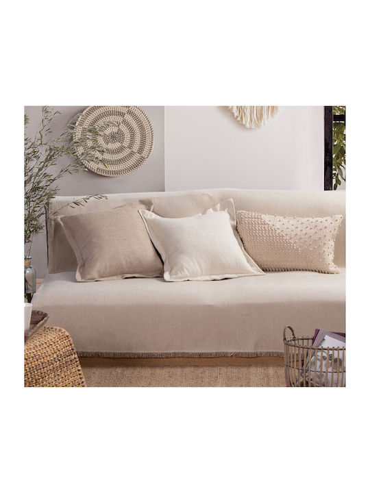 Nef-Nef Homeware Nature 22 Ριχτάρι Πολυθρόνας Ζακάρ 170x180εκ. Blue 030994