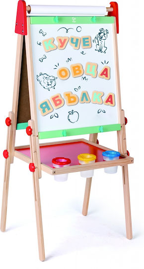 Hape Образователна Игра Букви и цифри от Дърво