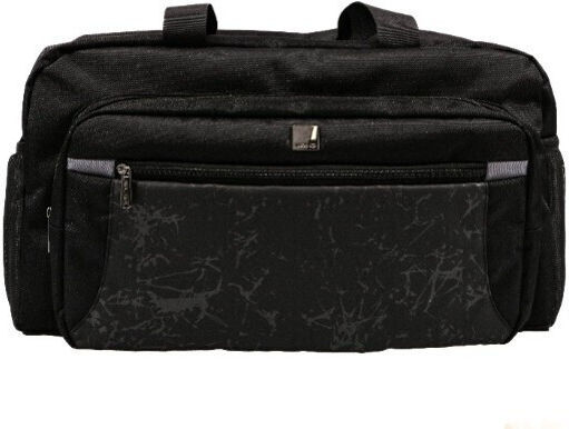 Lamonza Riviera Geantă de voiaj Gri Textil L49xW26xH28cm