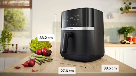 Bosch Air Fryer 6.1lt Μαύρο MAFS2462B