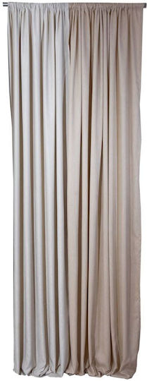 Anna Riska Curtain with Pencil Pleat Duplo Multicolour 140x270cm