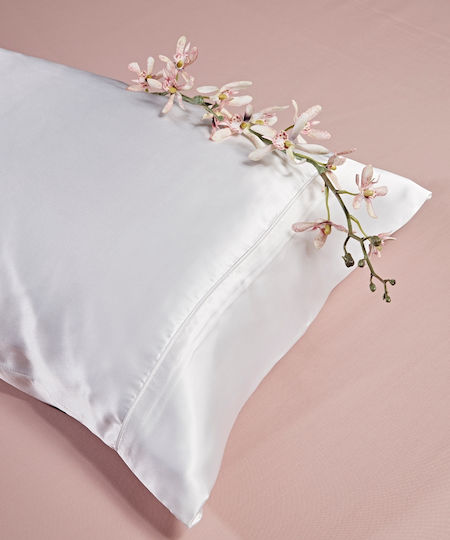 Kentia Silk Μαξιλαροθήκη με Φάσα Pure Silk 19mm Z00 50x75εκ.