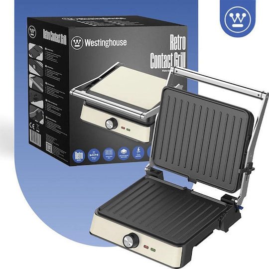 Westinghouse Τοστιέρα Γκριλιέρα 2200W Μπεζ