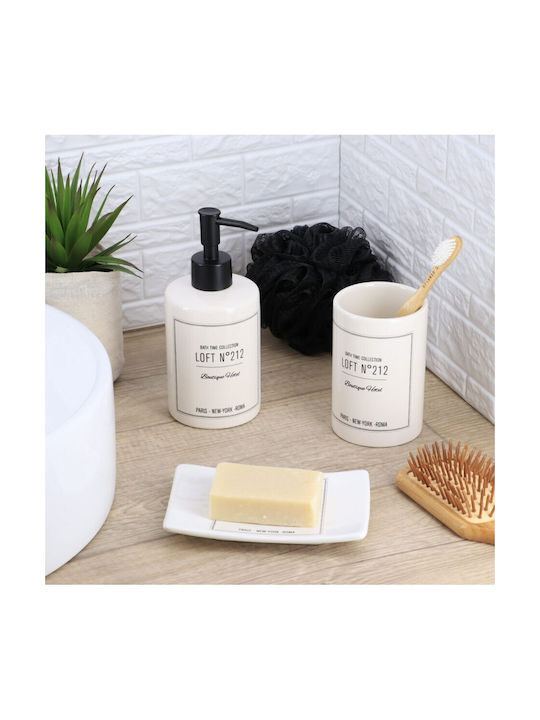 Atmosphera Dispenser Ceramic White