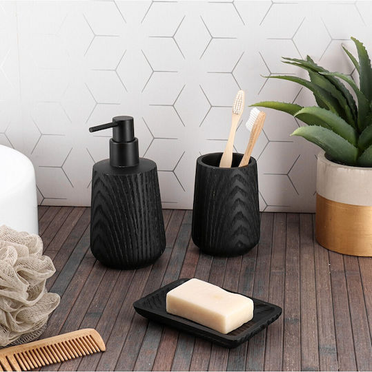 Atmosphera Dispenser Πλαστικό Μαύρο 350ml