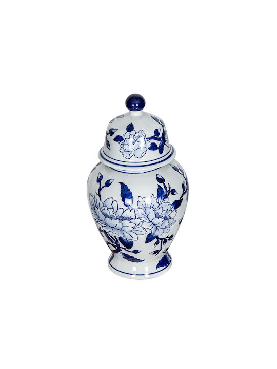 Artekko Decorative Vase Melania White 20x20x36cm