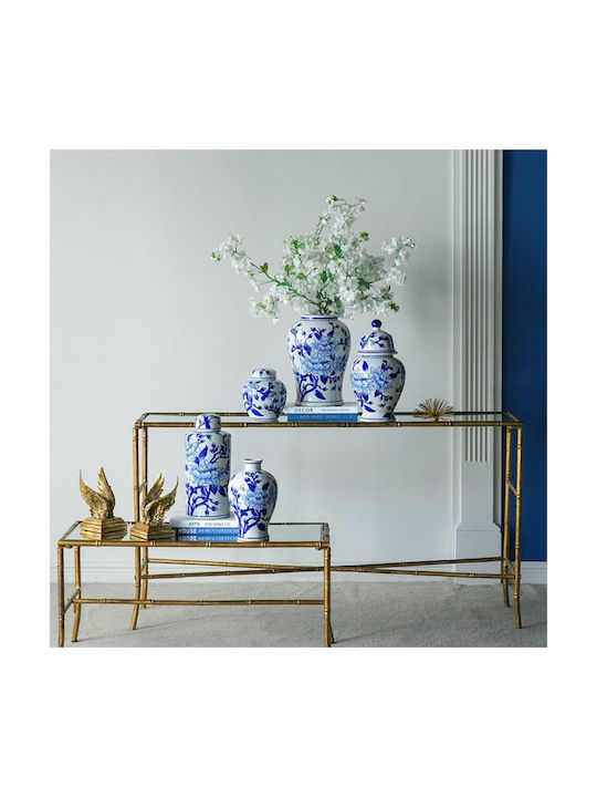 Artekko Decorative Vase Melania White 20x20x36cm