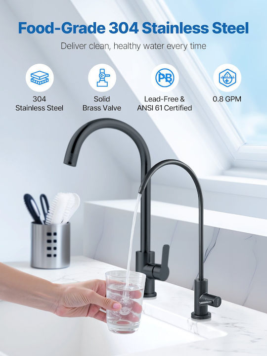 Vevor Kitchen Faucet Counter Bronze