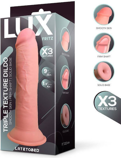 Lux Fritz Triple Ρεαλιστικό Dildo
