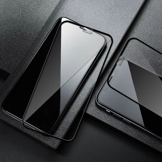 9D Full Glue Tempered Glass Black (Moto G52)