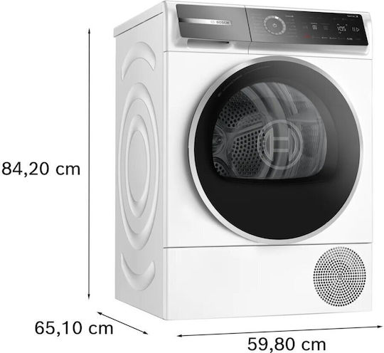 Bosch WQB246CNBY Tumble Dryer 9kg with Heat Pump