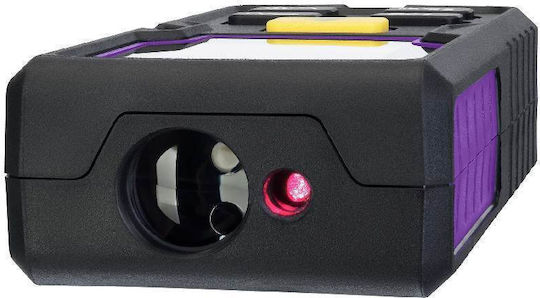 Laser Measurer Ermenrich Reel Plus Gd100 3-line Display Up To 100 Meters Measuring Range Horizontal Vertical Bubble Level Black