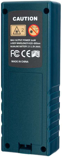 Ermenrich Reel Gk100 Laser Measurer 3-line Display Up To 100 Meter Measuring Range Horizontal Bubble Level Blue