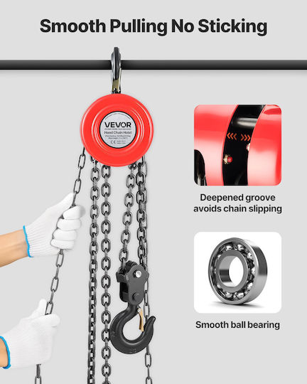 Vevor Lifting & Pulling Equipment in Rot Color