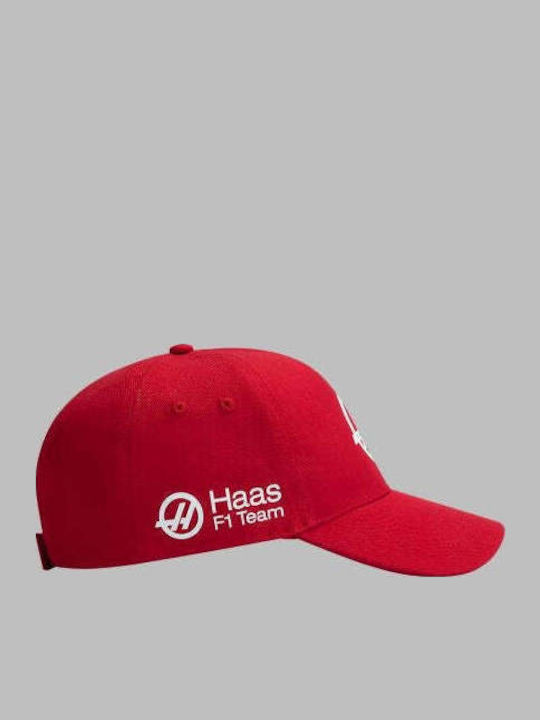 Haas F1 Team Magnussen Baseball Cap Red 2022