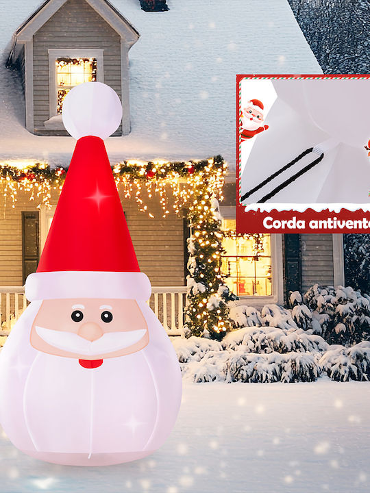 Outdoor Inflatable Illuminated Santa Claus 250x130x100cm