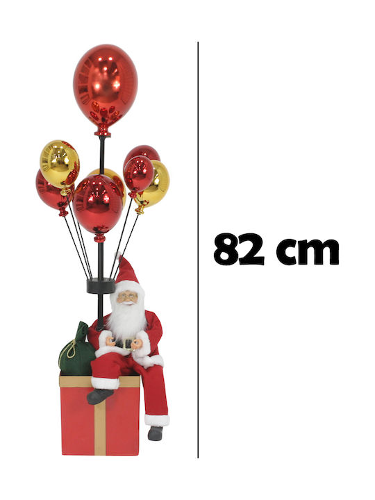 Dekorativer Weihnachtsmann Rot aus Kunststoff