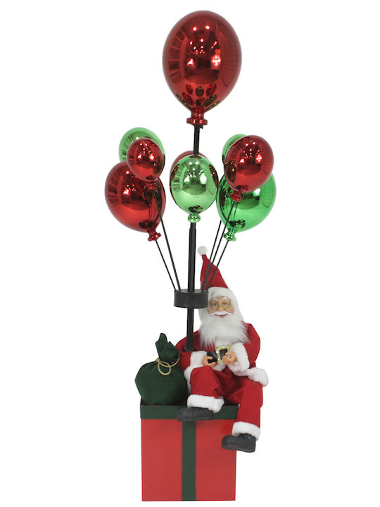 Dekorativer Weihnachtsmann Aufblasbarer Rot aus Kunststoff