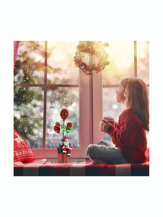 Dekorativer Weihnachtsmann Aufblasbarer Rot aus Kunststoff