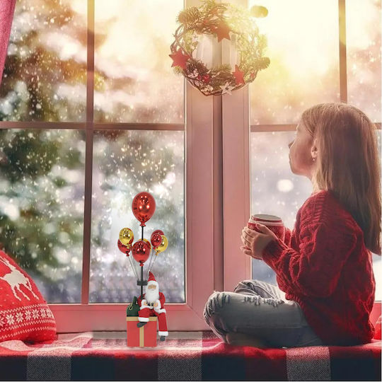 Dekorativer Weihnachtsmann Rot aus Kunststoff