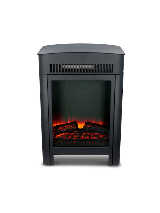 Alpina Appliances Luzern Floor Electric Fireplace 1800W 41x59cm Black